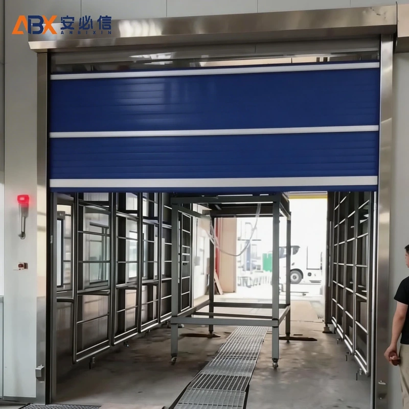 六安与儿街镇PVC快速门